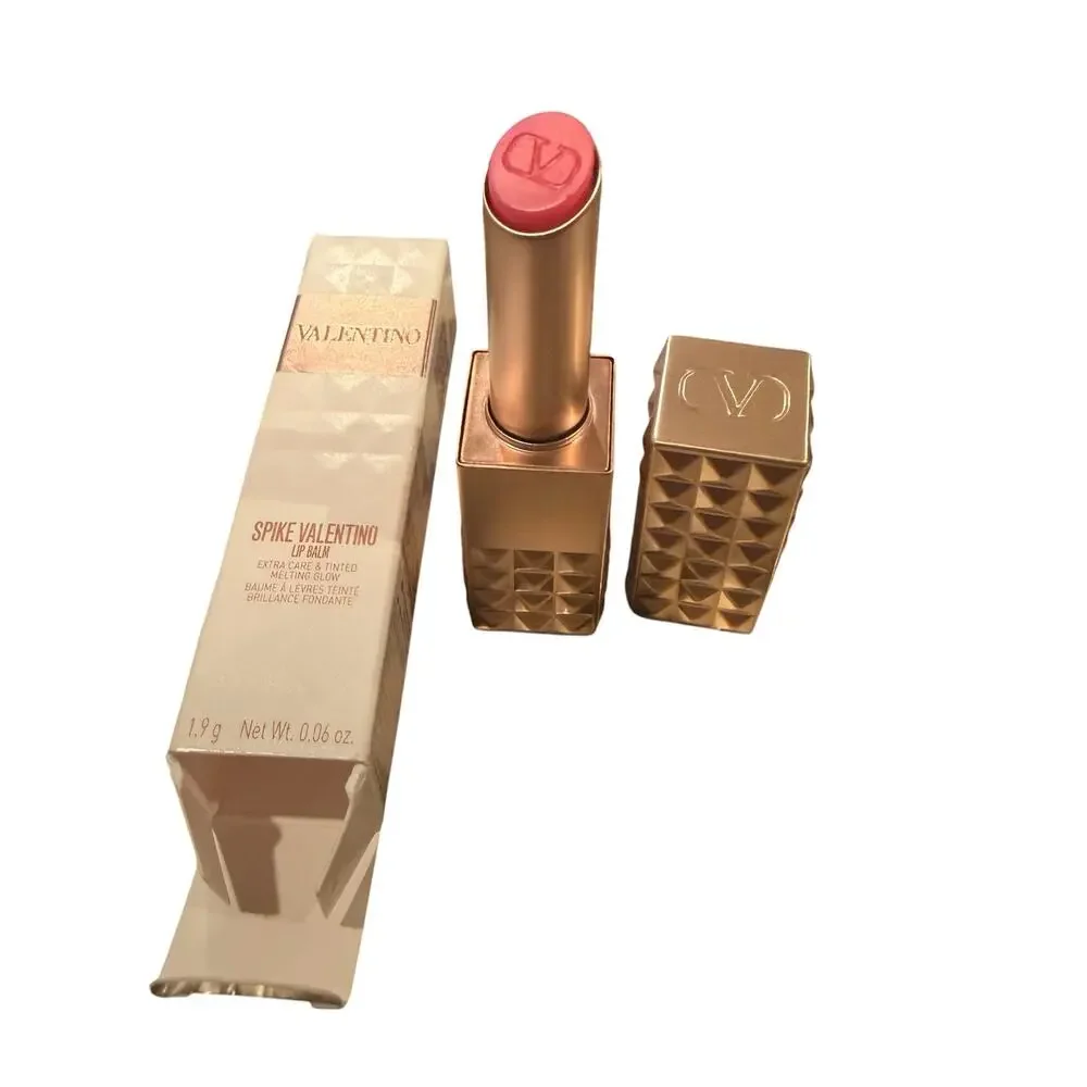 Valentino Spike Buttery Matte Lip Color Lipstick Pink Is Punk 302R NEW IN BOX